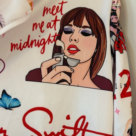 Unbranded Taylor Swift Pajama Top - Picture 3 of 14